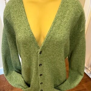 Men's Vintage Green Sweater